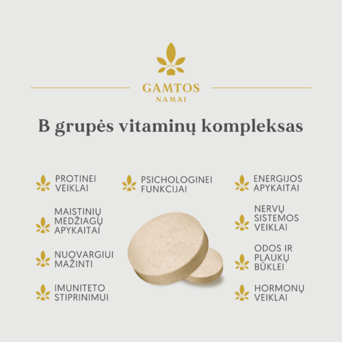 B grupės vitaminų kompleksas