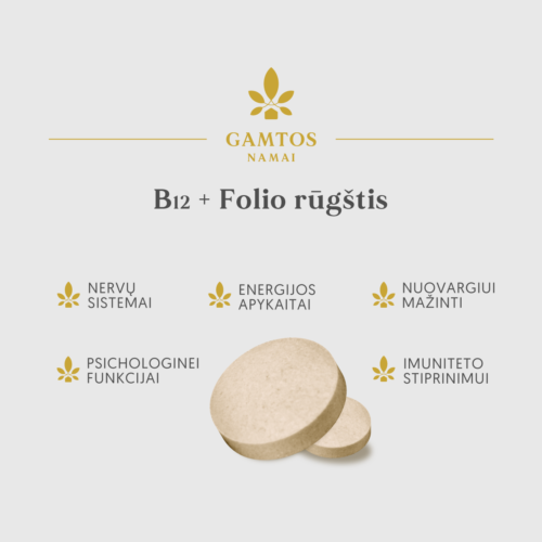 B12+Folio rūgštis