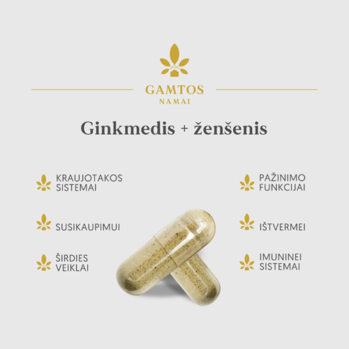 Ginkmedis+ženšenis