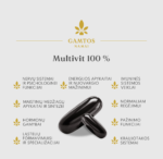 MULTIVITAMINŲ KOMPLEKSAS MULTIVIT 100% N90