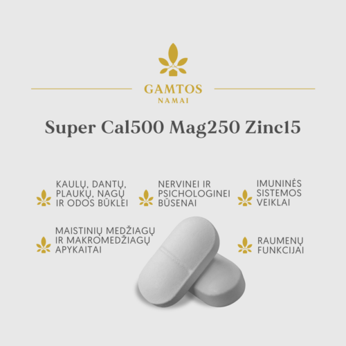 Super Cal500 Mag250 Zinc15