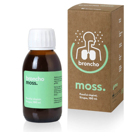 MAISTO PAPILDAS BRONCHOmoss sirupas 100 ml