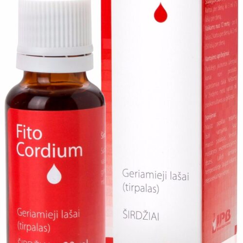 MAISTO PAPILDAS FITO CORDIUM lašiukai 20 ml