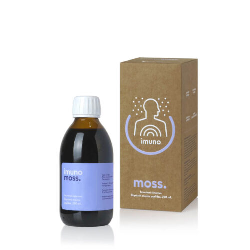 MAISTO PAPILDAS IMUNOmoss sirupas 250 ml