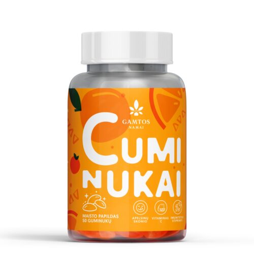 PEKTININIAI VITAMINO C GUMINUKAI CUMINUKAI N50