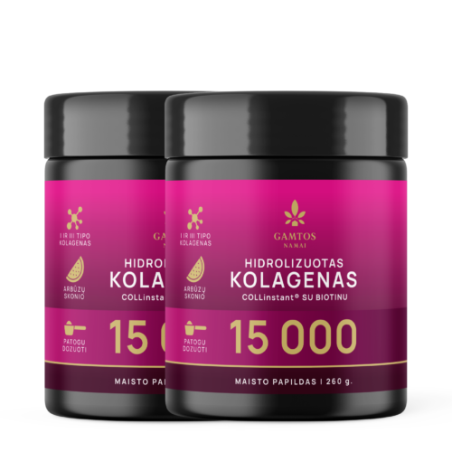 HIDROLIZUOTAS KOLAGENAS COLLinstant® 15 000 SU BIOTINU