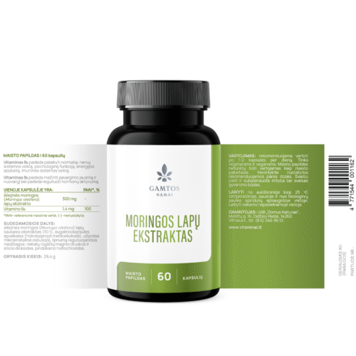 Moringos lapų ekstraktas_Išklotinė